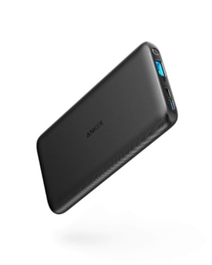 The Anker PowerCore is slim and light, making it a perfect travel gift