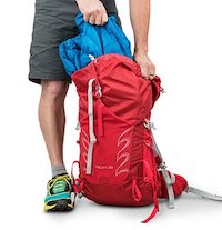 Inside this pack are 33 liters of space, perfect for day hikes.